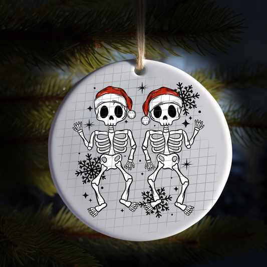 Santa skellies UV DTF