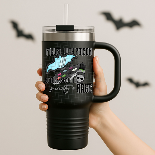 Beauty and rage UV DTF