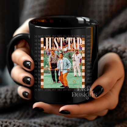 Just tap it in UV DTF