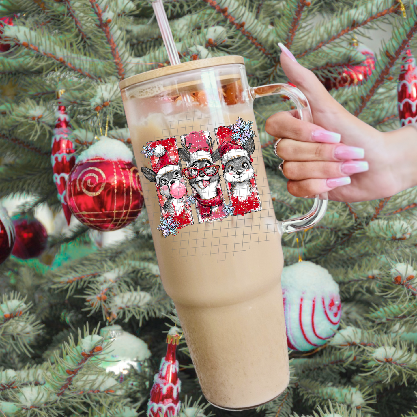 Reindeer games UV DTF