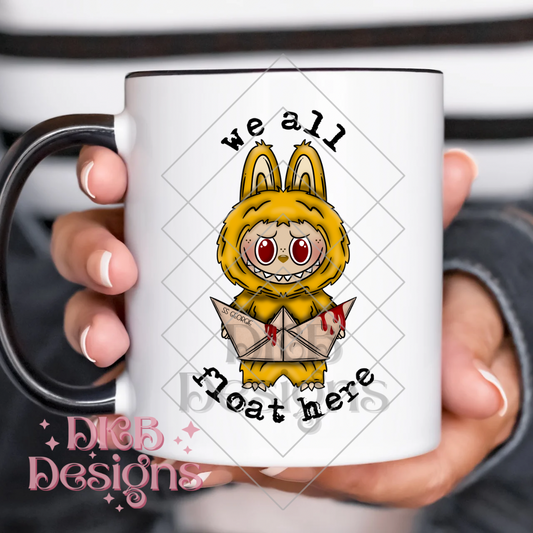 Horror monsters g red eyes UV DTF