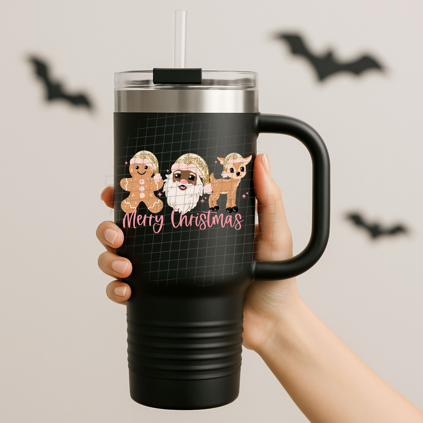 Merry Christmas UV DTF