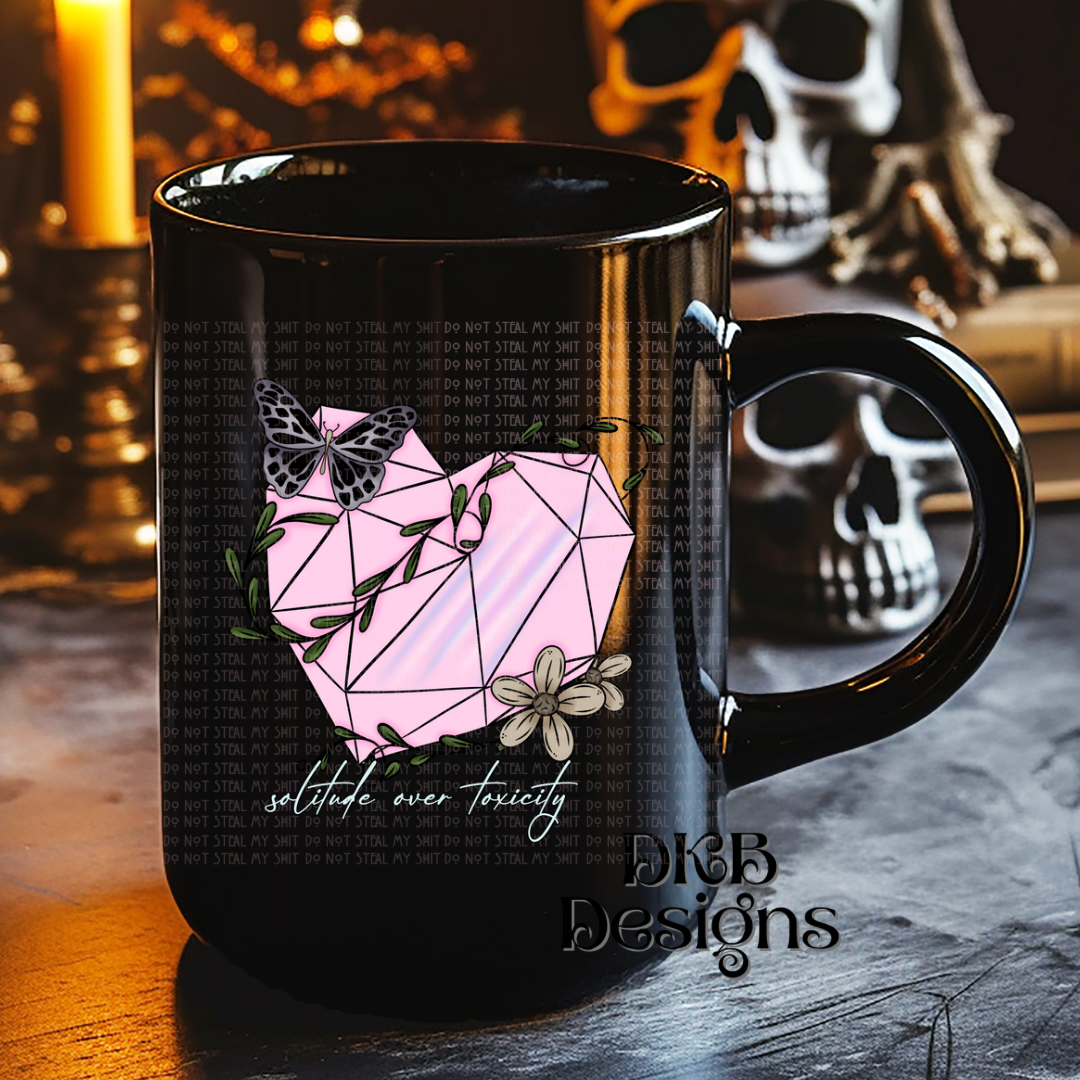 Solitude over Toxicity UV DTF