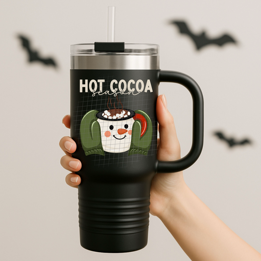 Hot cocoa season UV DTF