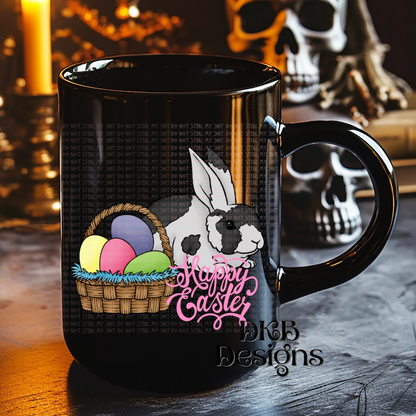 Happy Easter Egg UV DTF