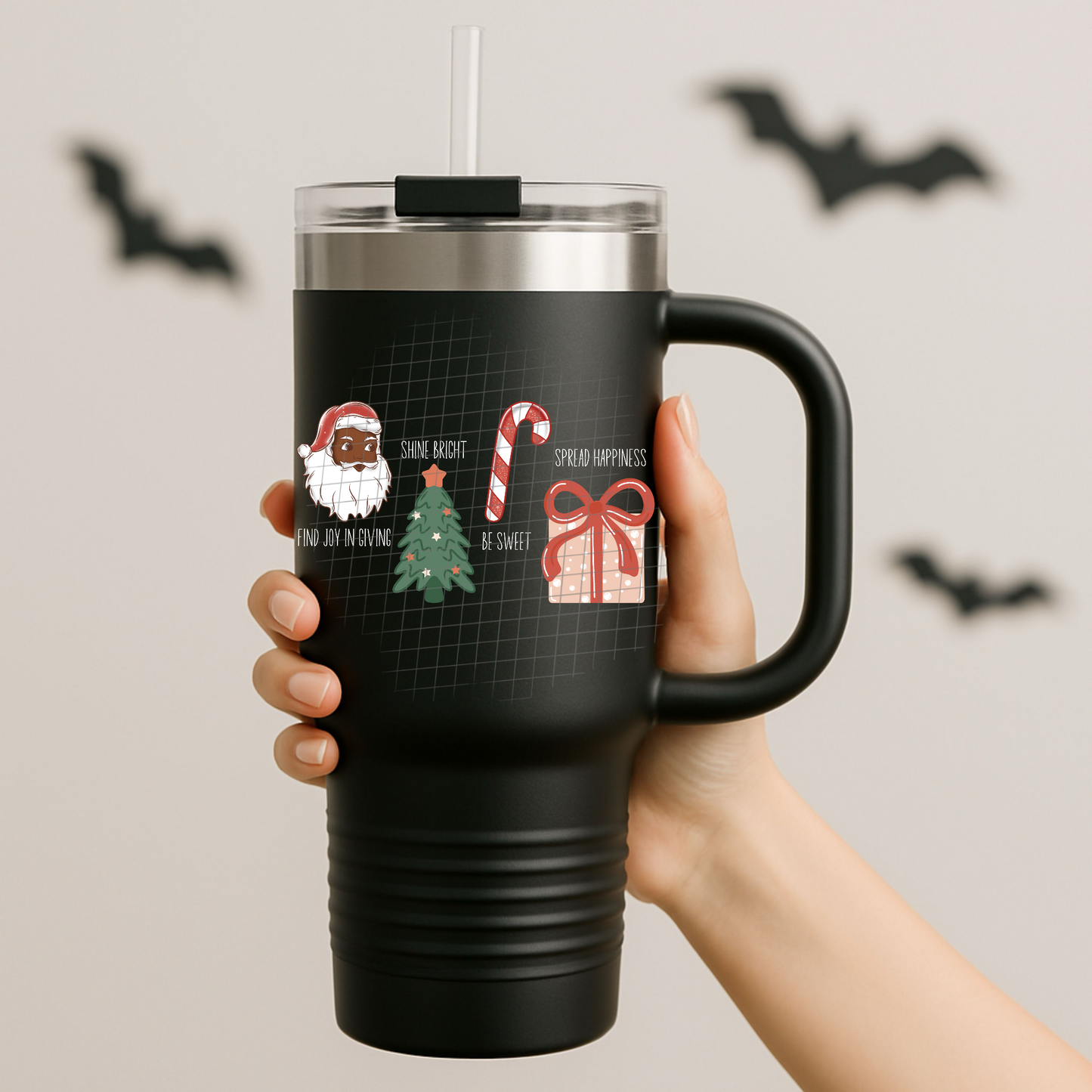 Christmas positive affirmation UV DTF