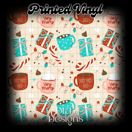 Christmas mugs Vinyl