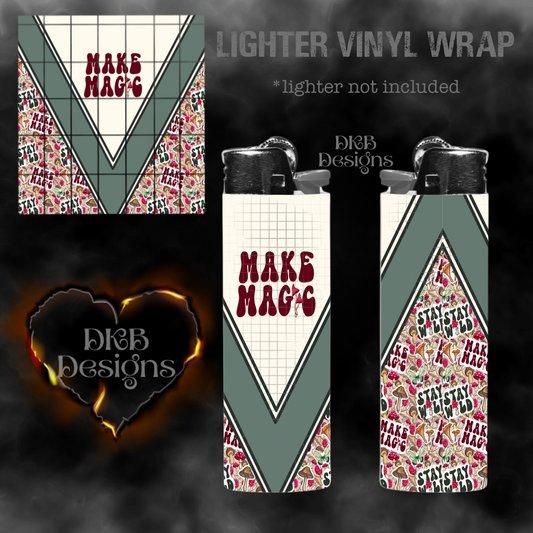 Make magic vinyl lighter wrap