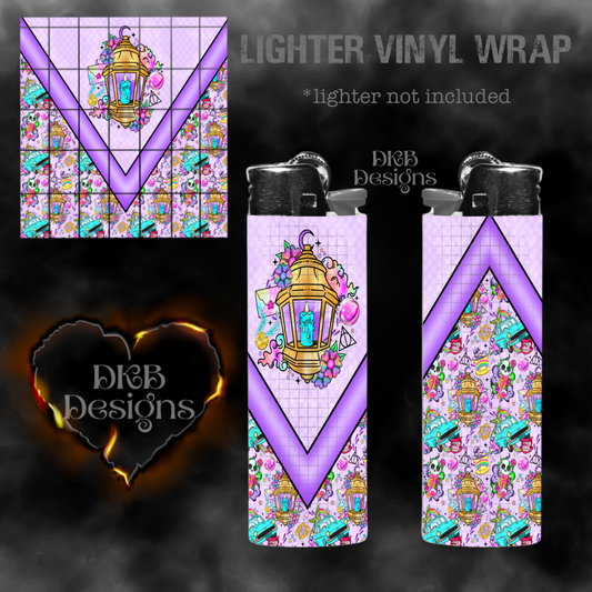 LF HP lantern vinyl lighter wrap