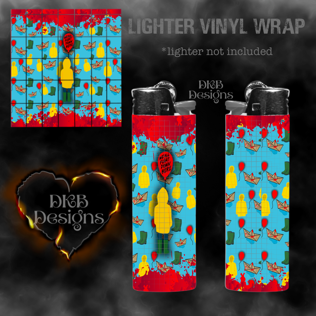 Float vinyl lighter wrap