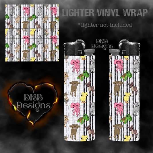 Oddities lighter vinyl wrap
