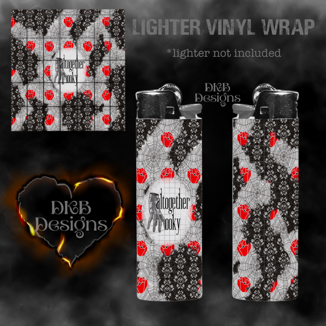 Altogether vinyl lighter wrap