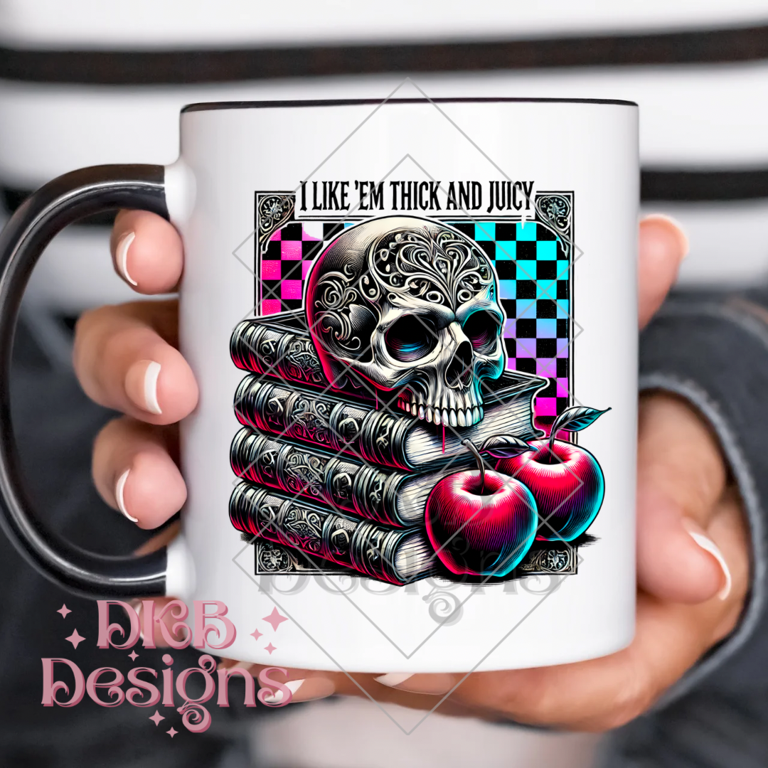 Thick and juicy books UV DTF