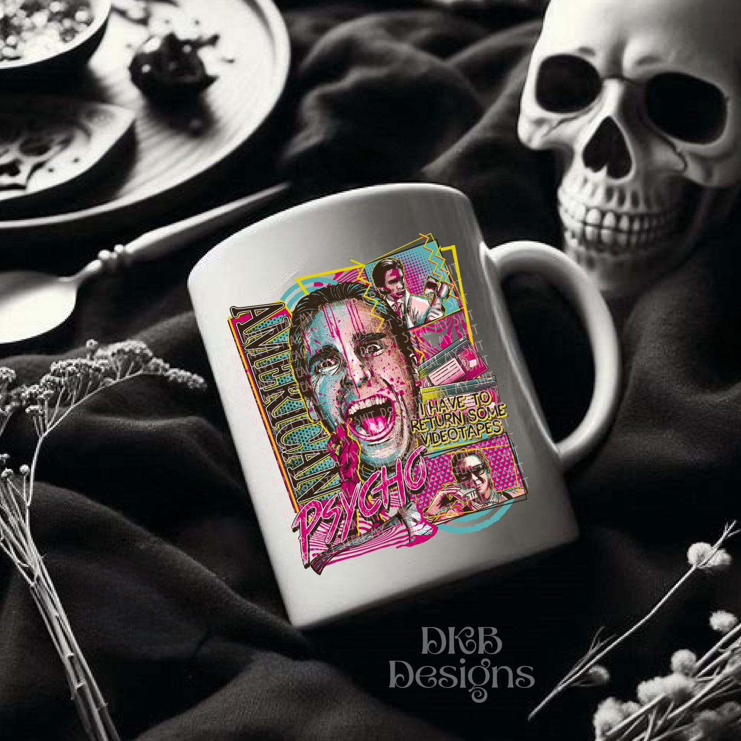 American psycho UV DTF