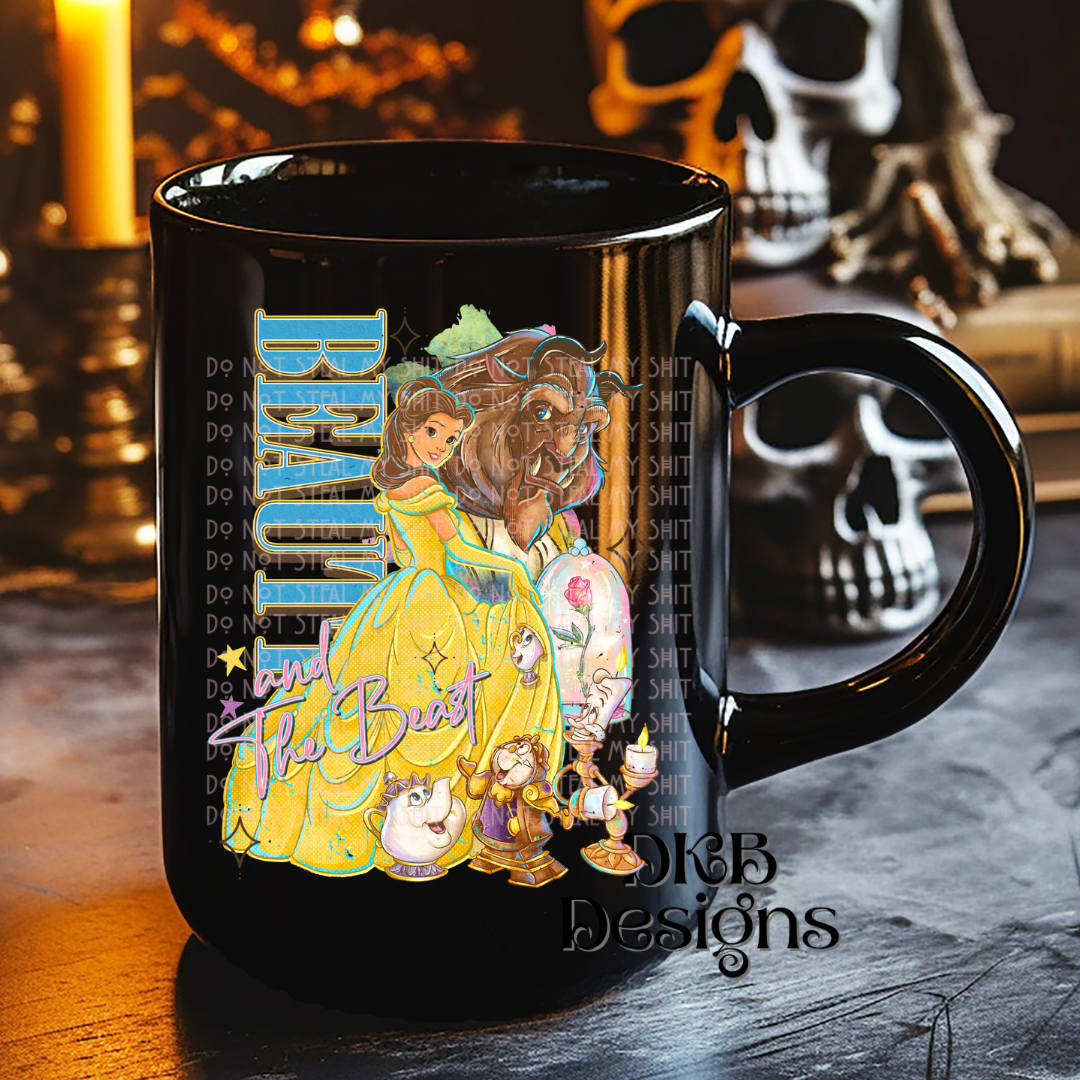 B&TB blue pink UV DTF