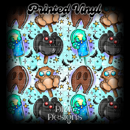 Cryptid pop Printed Vinyl