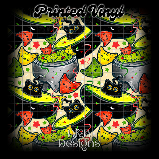 GuacoCat Printed Vinyl