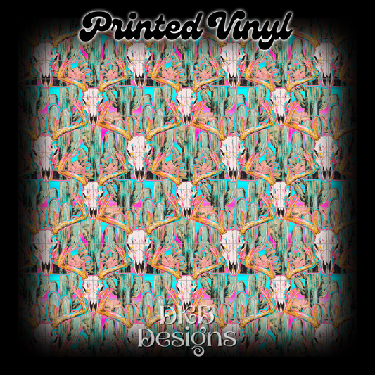 Wild like the west Printed Vinyl