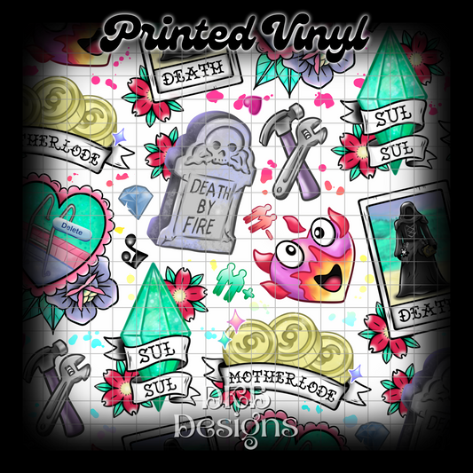 Tatz sim Printed Vinyl