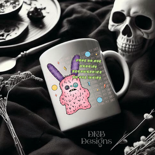 Destructive on the inside UV DTF