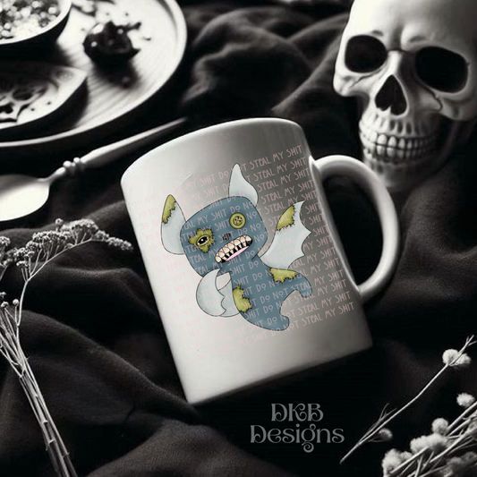 Fugly bat doll UV DTF