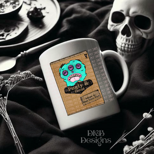 Boxed Fugg life doll UV DTF