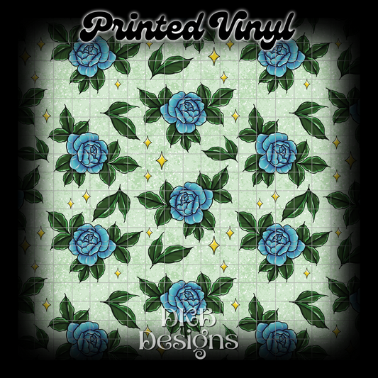 Save a deer roses Printed Vinyl