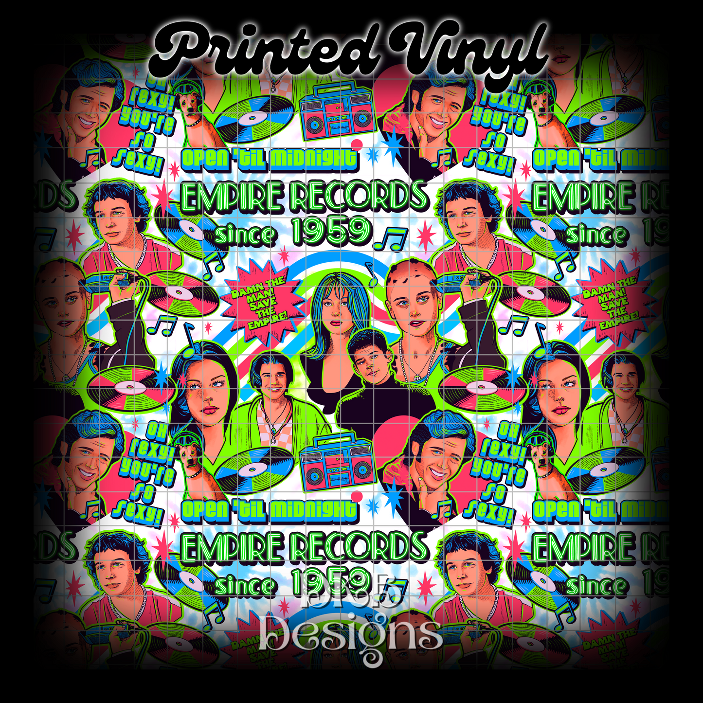 Records Printed Vinyl