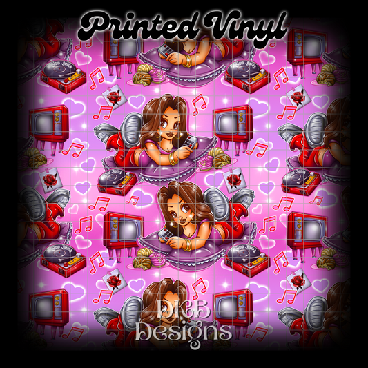 Stay at homegirl Printed Vinyl