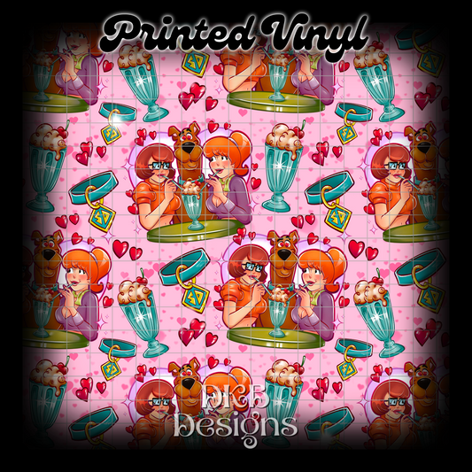 Milkshakes Printed Vinyl