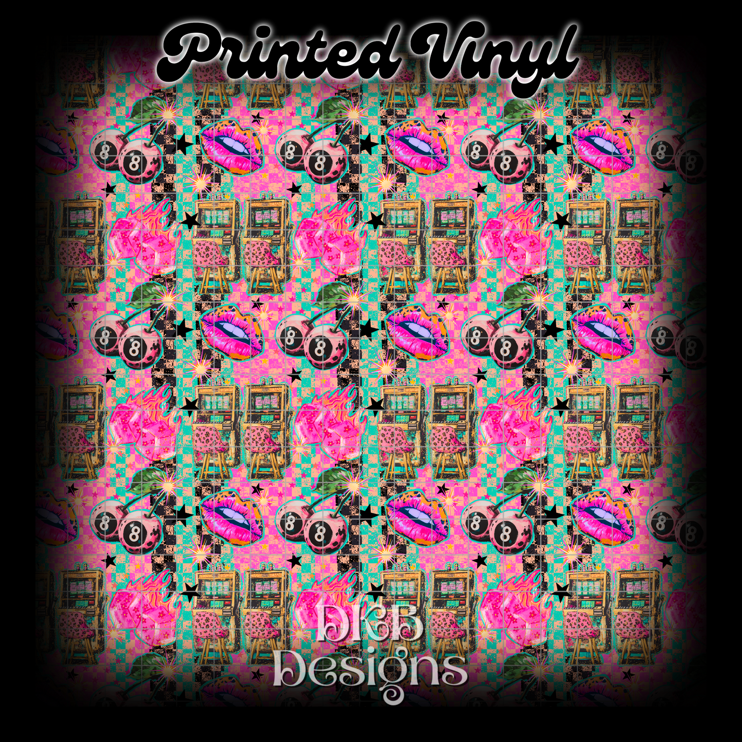 Make your own luck Printed Vinyl