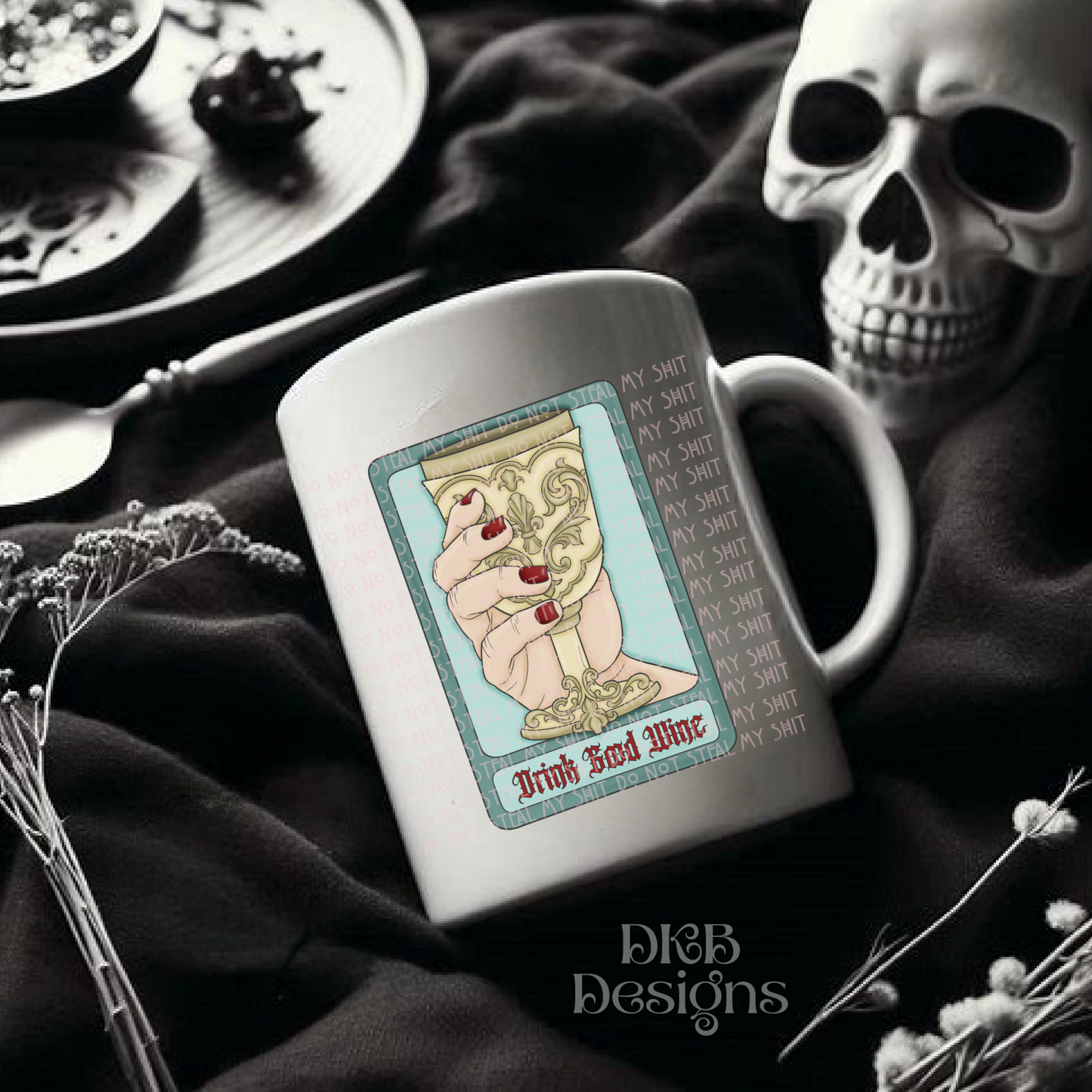 Drink good wine 3 UV DTF