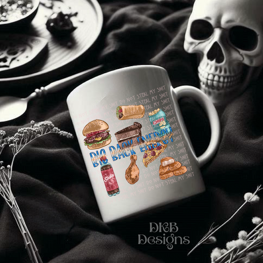 Big back energy UV DTF