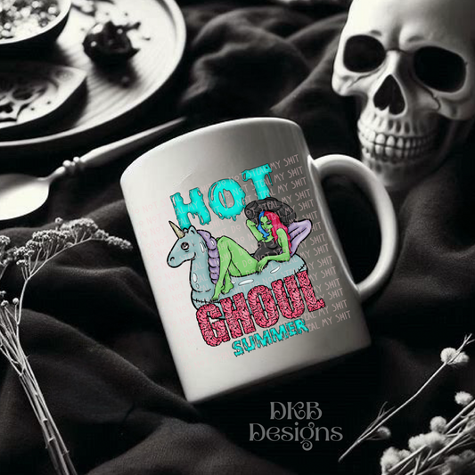 Hot ghoul summer UV DTF
