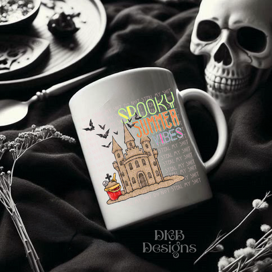 Spooky summer vibes UV DTF