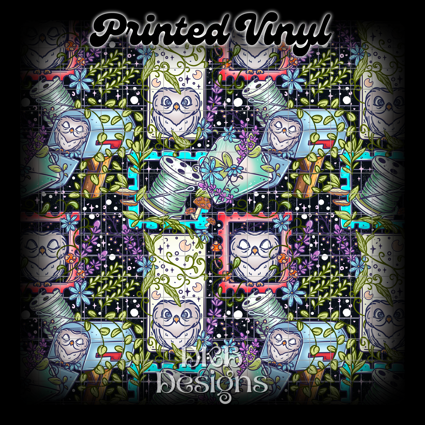 Cottage cutie Printed Vinyl