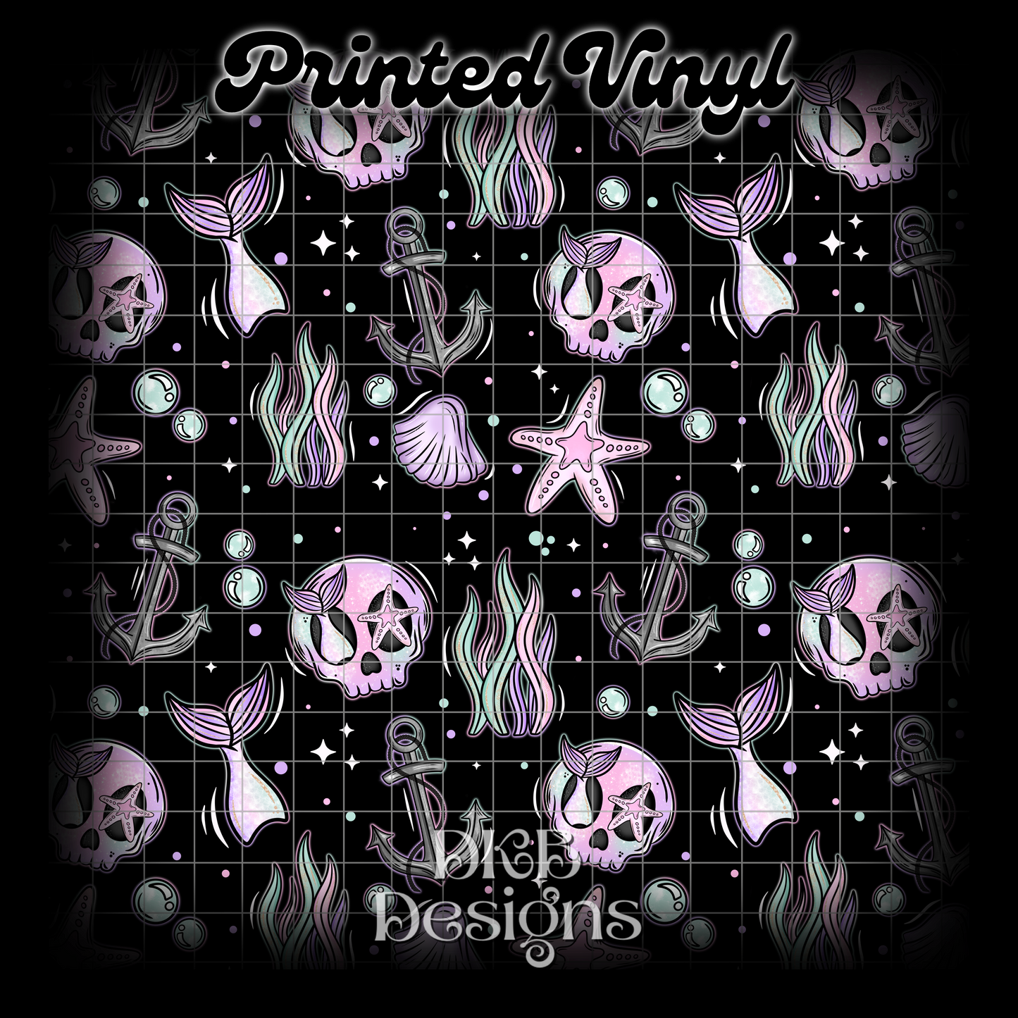 Mermaid skellie Vinyl