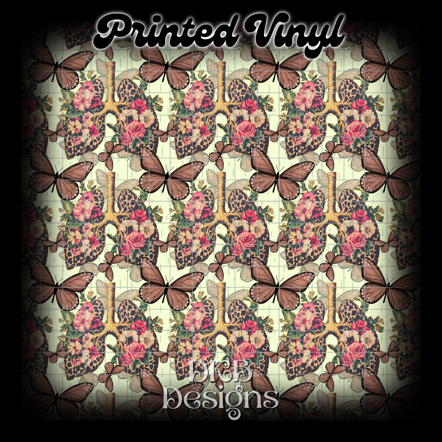 Inhale Printed Vinyl