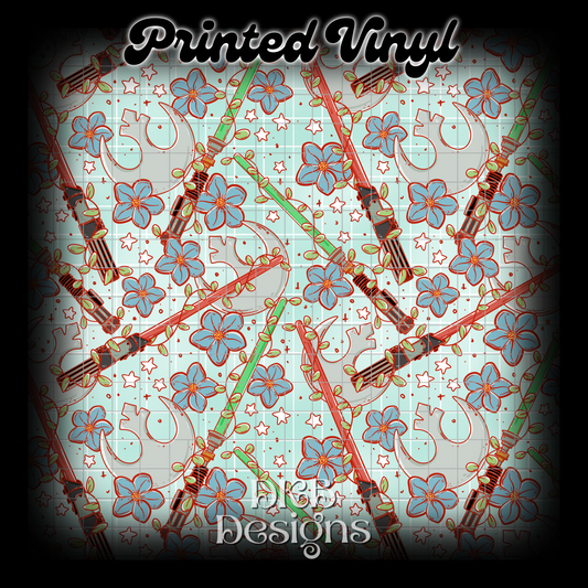 Jedi garden Printed Vinyl