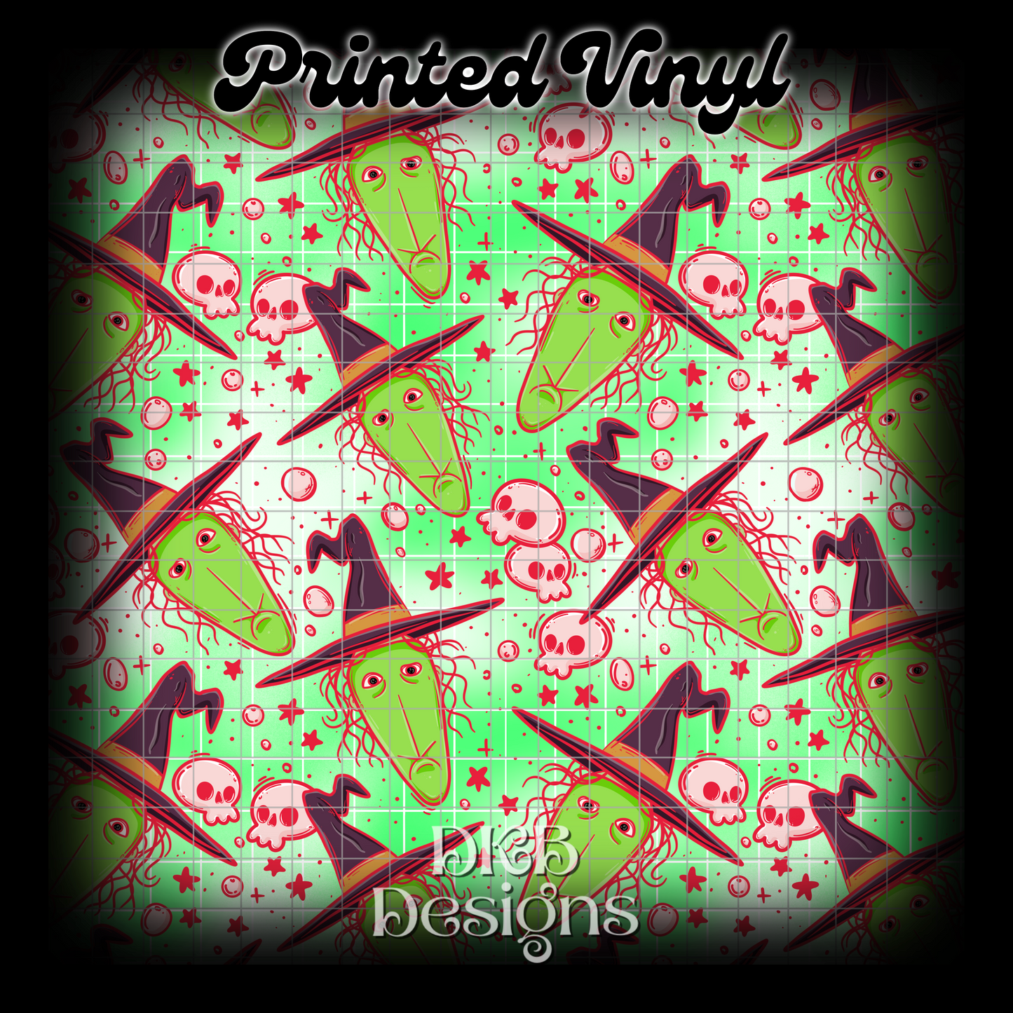 Just a ghoul Printed Vinyl