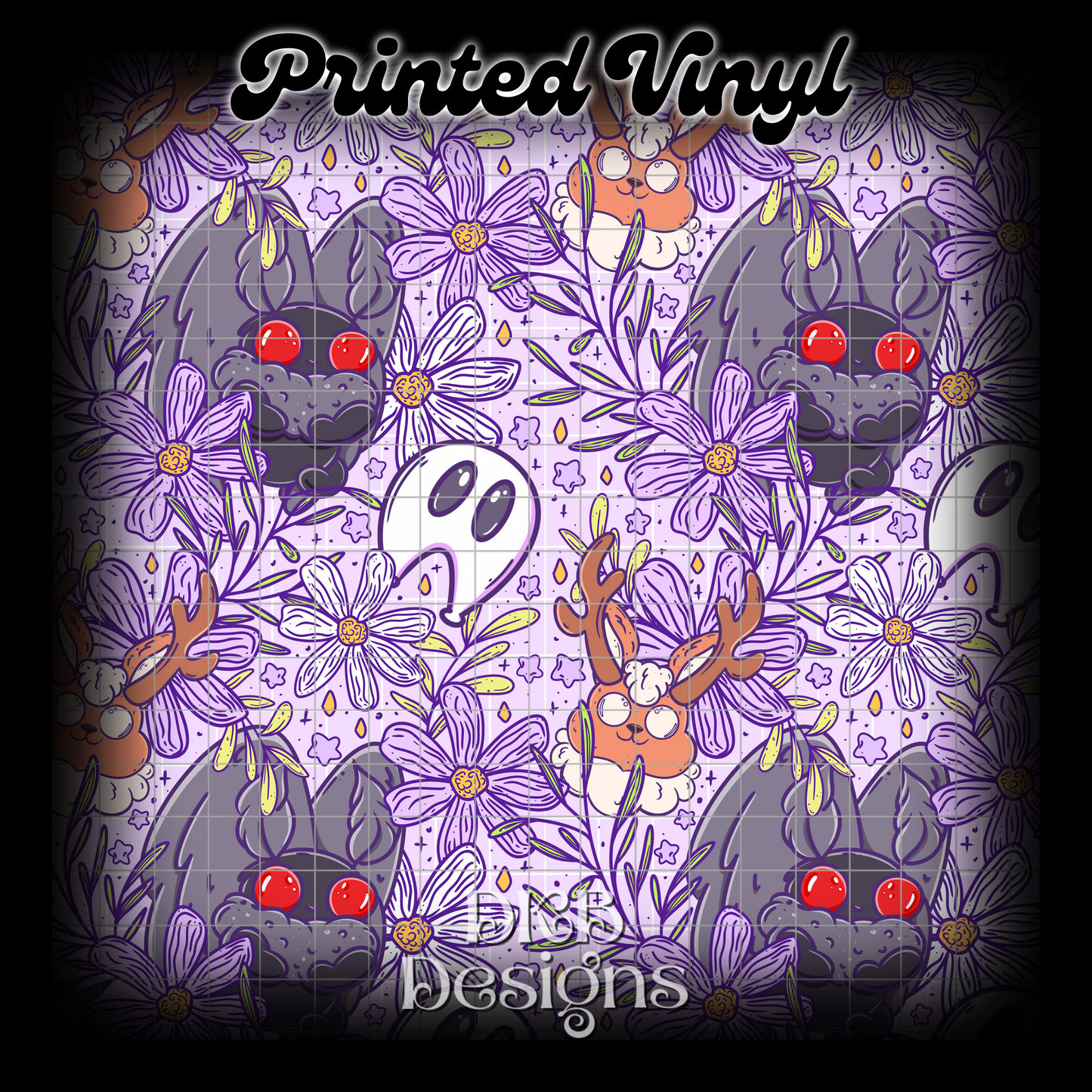 Summer cryptid Printed Vinyl