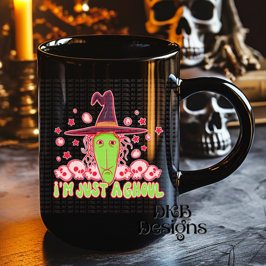 I’m just a ghoul UV DTF