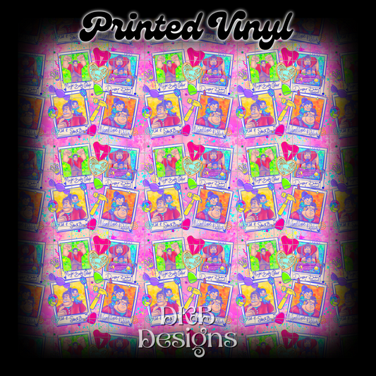 Wreck it Printed Vinyl