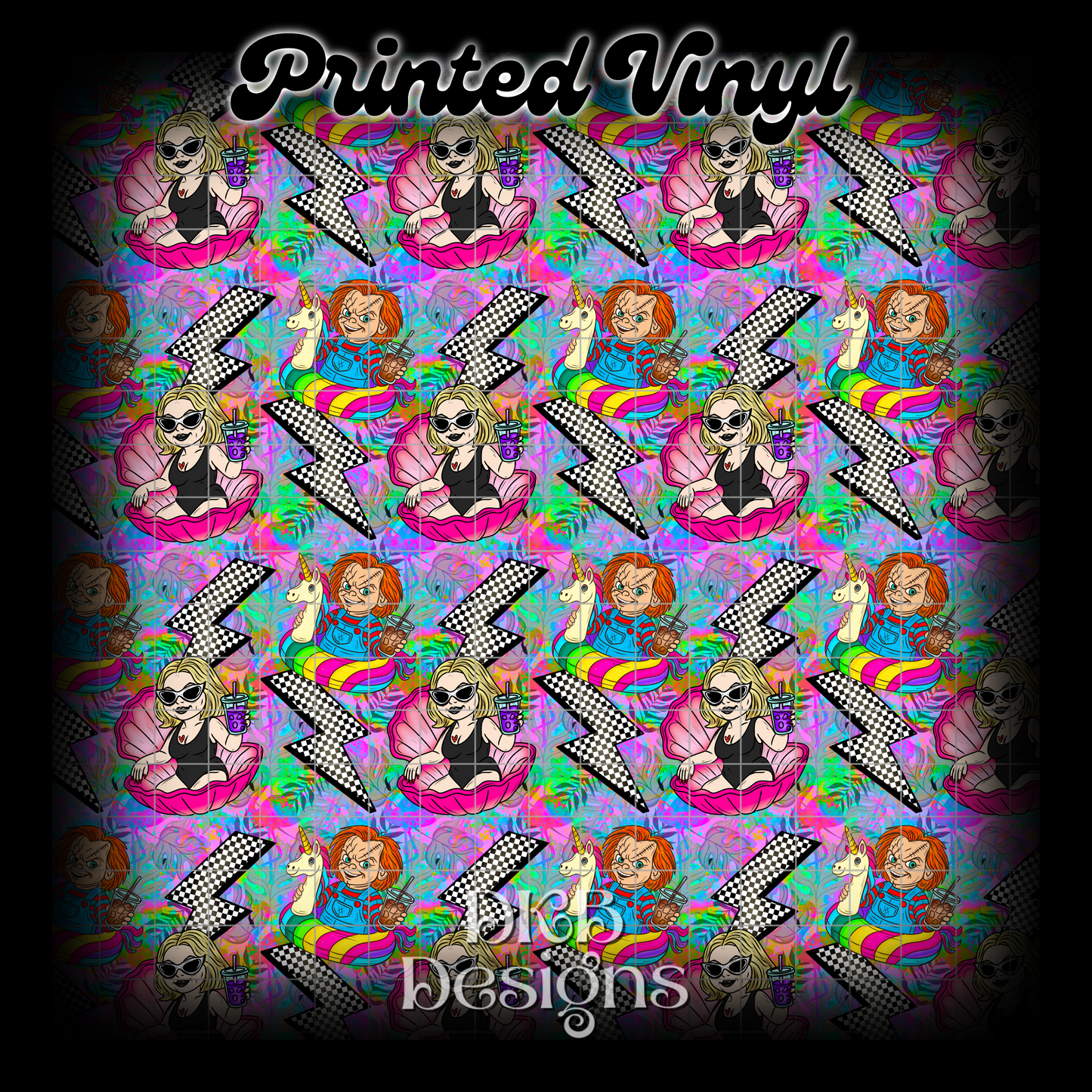 Summer lovin Printed Vinyl