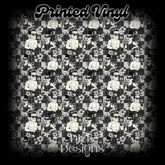 Summer steins Printed Vinyl