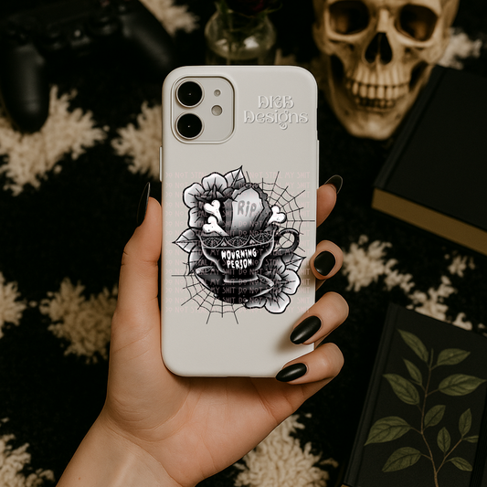 Mourning person UV DTF