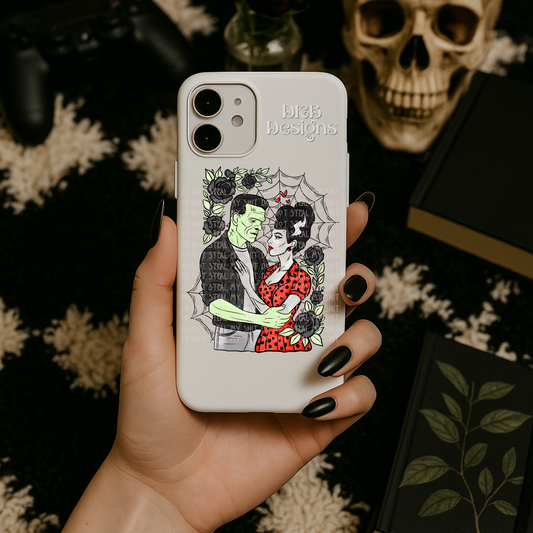 Rockabilly bride UV DTF