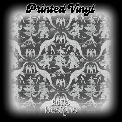 Cryptids Printed Vinyl