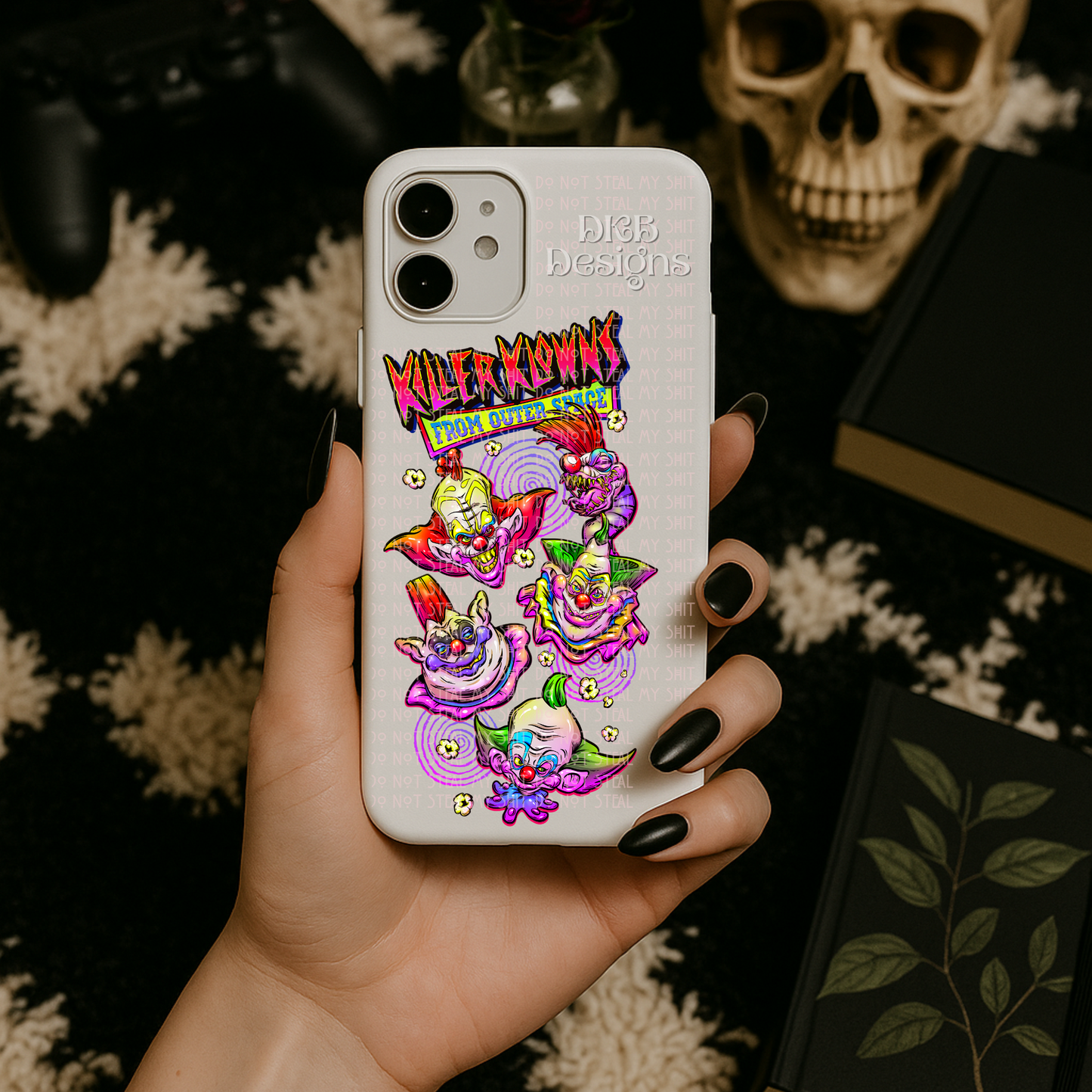 Killer klowns UV DTF