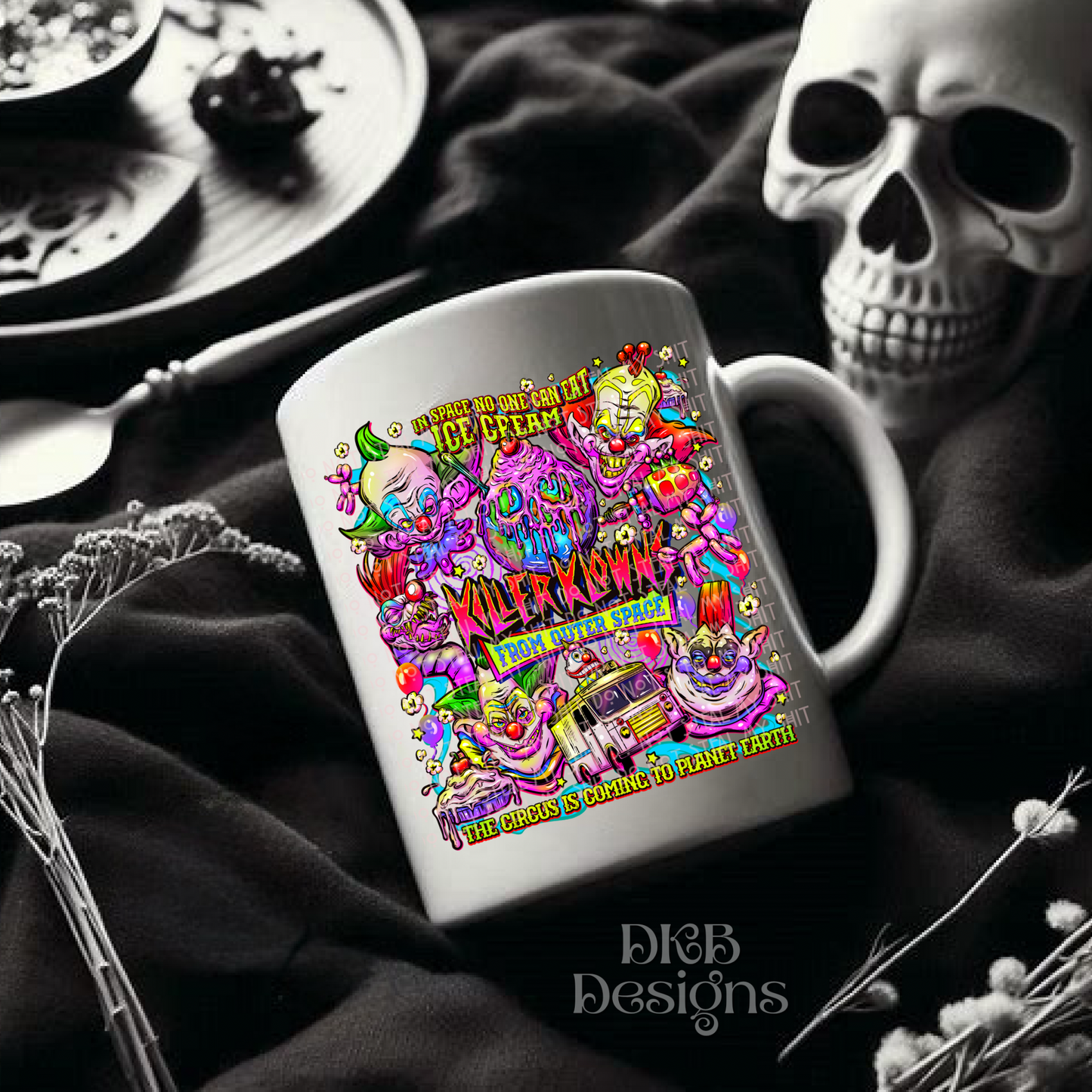 Killer klowns UV DTF